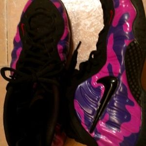 Foamposite purple camo